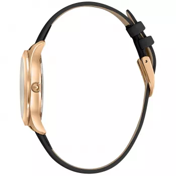 Zegarek damski JUST CAVALLI JC1L210L0025 32mm Kwarcowy Analogowy - Srebrna Tarcza, Brązowa Skóra