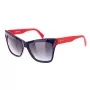 Okulary przeciwsłoneczne JUST CAVALLI damskie JC788S-92W kwadratowa czarna oprawka soczewki gradientowe szare 56/14/140 mm