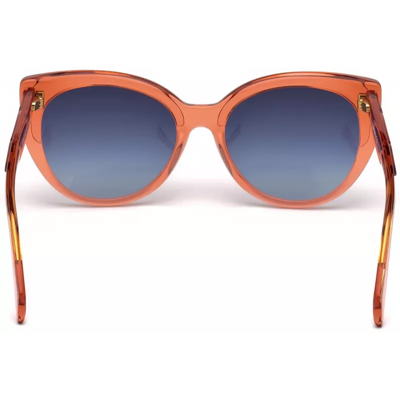 Okulary przeciwsłoneczne JUST CAVALLI damskie JC836S-66W Havana oprawka acetatowa soczewki brązowe gradient 56/18/140 mm