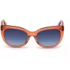 Okulary przeciwsłoneczne JUST CAVALLI damskie JC836S-66W Havana oprawka acetatowa soczewki brązowe gradient 56/18/140 mm