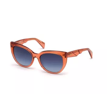 Okulary przeciwsłoneczne JUST CAVALLI damskie JC836S-66W Havana oprawka acetatowa soczewki brązowe gradient 56/18/140 mm