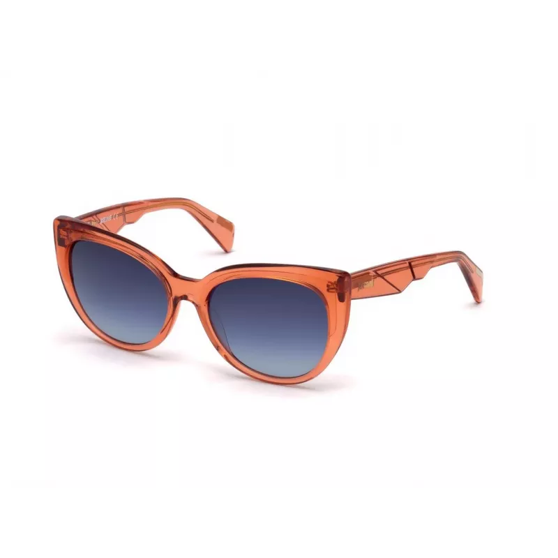 Okulary przeciwsłoneczne JUST CAVALLI damskie JC836S-66W Havana oprawka acetatowa soczewki brązowe gradient 56/18/140 mm