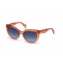 Okulary przeciwsłoneczne JUST CAVALLI damskie JC836S-66W Havana oprawka acetatowa soczewki brązowe gradient 56/18/140 mm