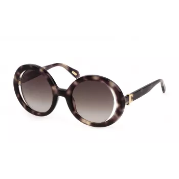 Okulary przeciwsłoneczne JUST CAVALLI dla kobiet SJC028-5107UX Havana Brązowy Gradient 51mm