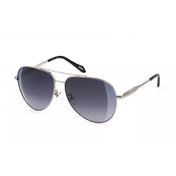 Okulary przeciwsłoneczne JUST CAVALLI dla kobiet SJC029-60589X Brązowy gradient motyl