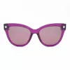 Okulary przeciwsłoneczne JUST CAVALLI damskie SJC043-5509FE Butterfly Cat Eye Acetate Havana Brown Gradient UV400 55/18/140 mm