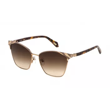 Okulary przeciwsłoneczne JUST CAVALLI dla kobiet SJC093-5802AM Havana Butterfly Acetate