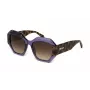 Okulary przeciwsłoneczne JUST CAVALLI dla kobiet SJC100V530D81 Havana Brązowe Acetat Kwadratowe 53mm