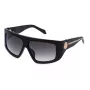 Okulary przeciwsłoneczne damskie Just Cavalli SJC145-600700 Geometryczne Czarno-Szare Gradientowe