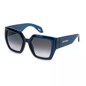 Okulary przeciwsłoneczne damskie Just Cavalli SJC148-5207FK brązowy Havana gradient 52mm