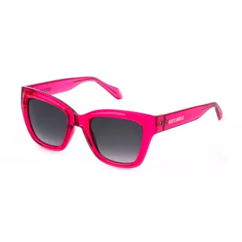 Okulary przeciwsłoneczne JUST CAVALLI damskie SJC148-520AFD Havana Brązowy Gradient Motyl