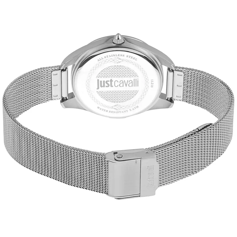 Zegarek damski JUST CAVALLI JC1L210M0035 32mm Srebrny Stal nierdzewna