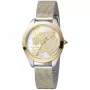 Zegarek damski JUST CAVALLI JC1L210M0065 32mm Srebrny Stal nierdzewna Bransoleta mesh mediolański
