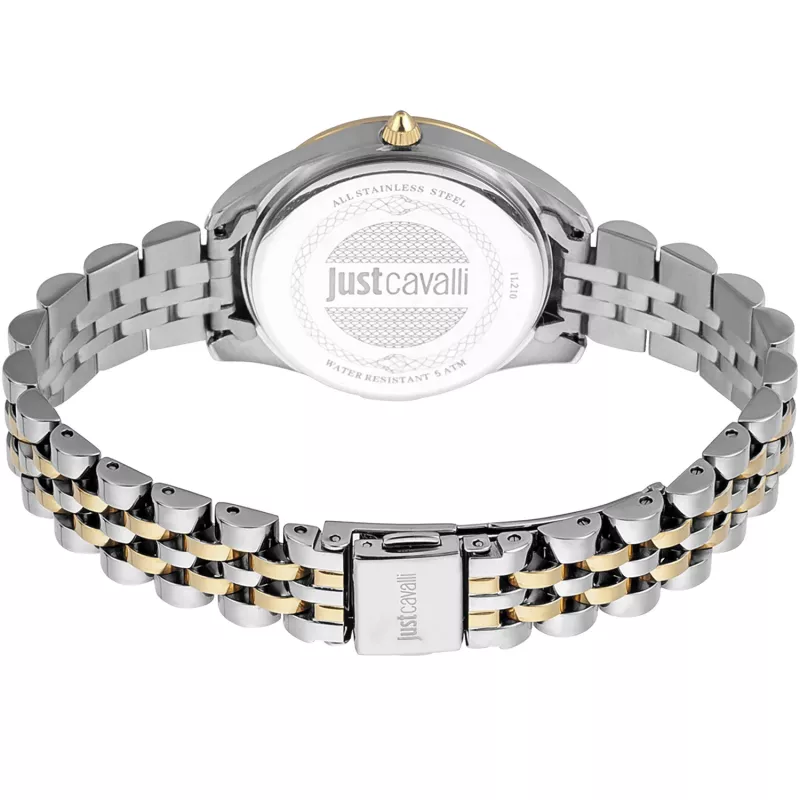 Zegarek damski JUST CAVALLI JC1L210M0175 32mm Srebrna stal nierdzewna