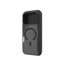 JUST MUST CHAMPION II FLIP CASE MAGSAFE do iPhone 17 Pro, Czarny