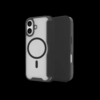 JUST MUST CHAMPION II MAGSAFE FLIP CASE do iPhone 17, Czarny