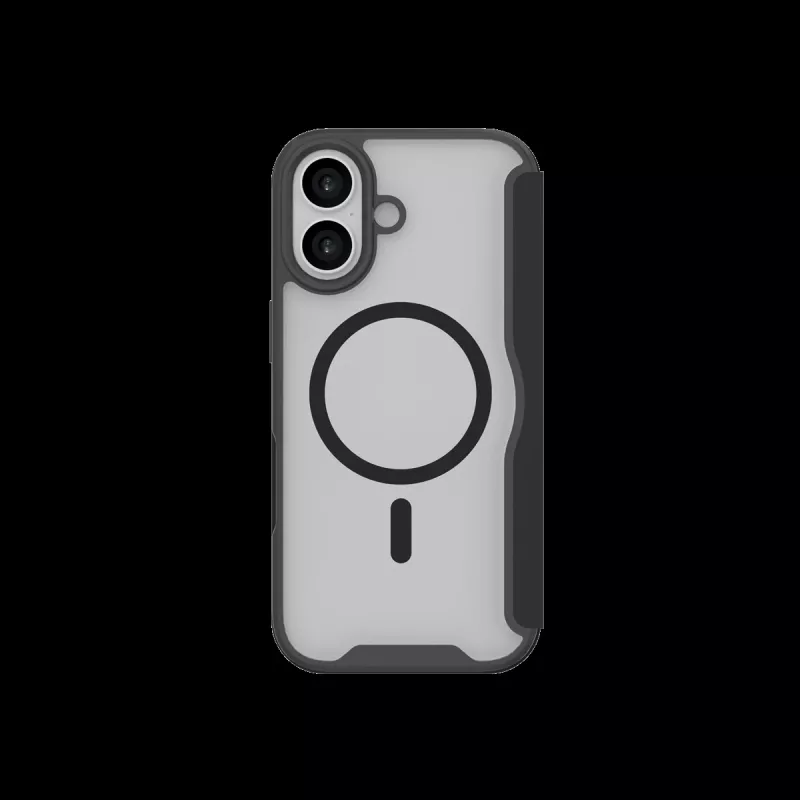 JUST MUST CHAMPION II MAGSAFE FLIP CASE do iPhone 17, Czarny