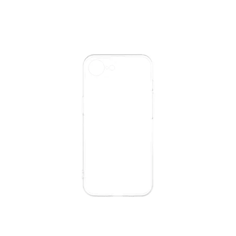 Etui JUST MUST JM ANTYBAKTERYJNE TPU do iPhone 16e Przezroczyste