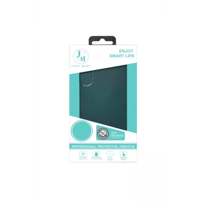 JUST MUST JM ANTI-BACTERIA TPU Case for Samsung Galaxy A25 - Clear