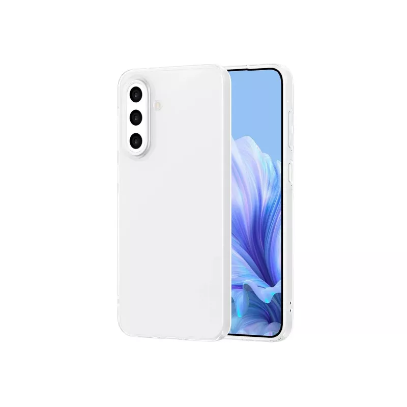 JUST MUST JM Antybakteryjne Etui TPU do Samsung Galaxy A36, Przezroczyste