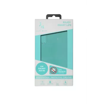 JUST MUST JM Antybakteryjne Etui TPU do Samsung Galaxy A36, Przezroczyste