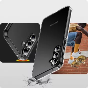 JUST MUST JM Antybakteryjne etui TPU do Samsung Galaxy A55 5G - przezroczyste