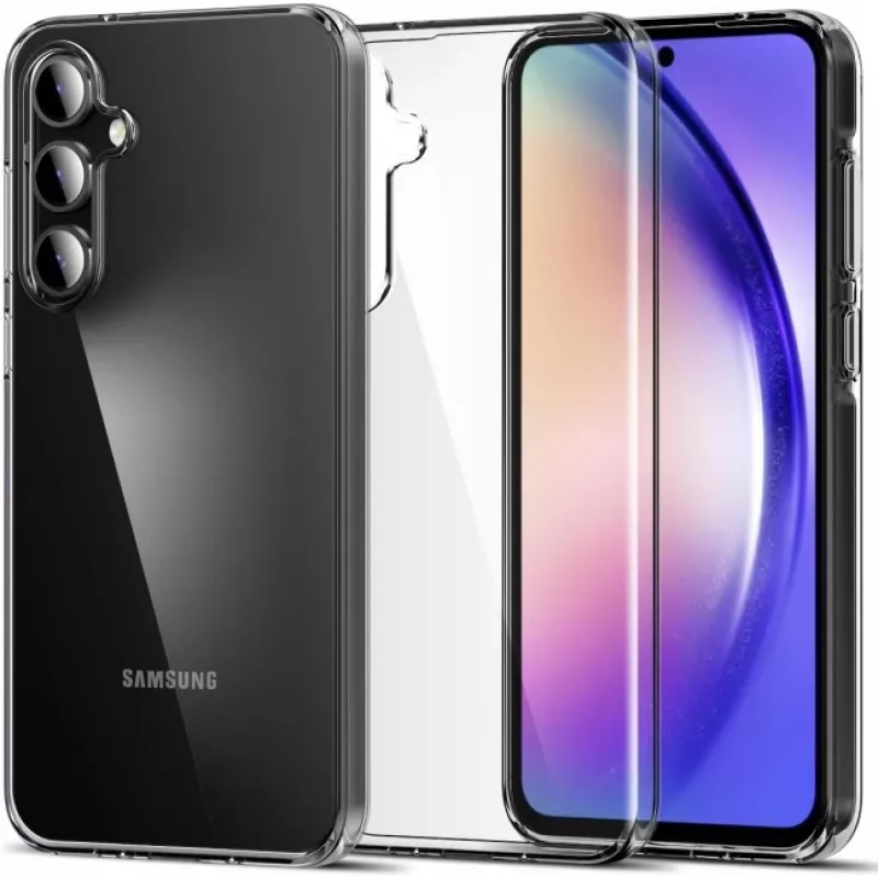JUST MUST JM Antybakteryjne etui TPU do Samsung Galaxy A55 5G - przezroczyste