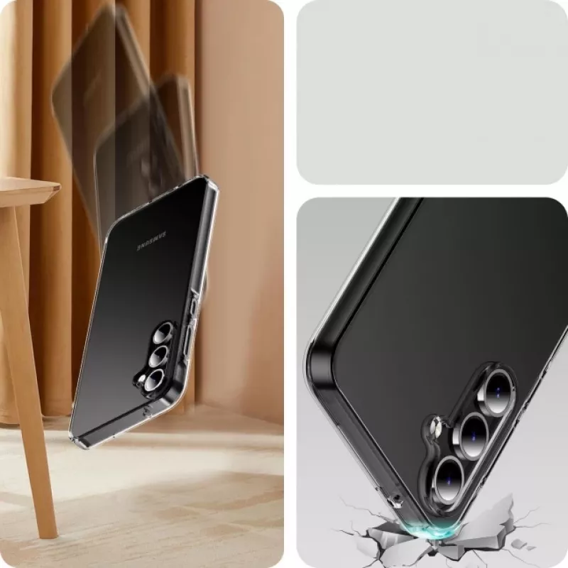 Tylna osłona TPU JUST MUST JM Anti-Bacteria Clear na Samsung Galaxy A35 5G