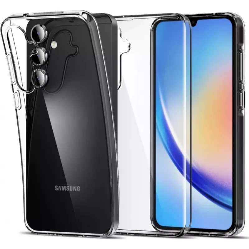 Tylna osłona TPU JUST MUST JM Anti-Bacteria Clear na Samsung Galaxy A35 5G