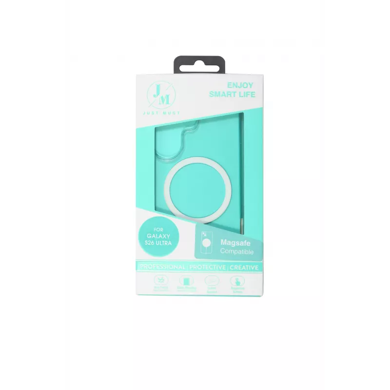 JUST MUST JM Crystal z MagSafe do Galaxy S26 Ultra Clear