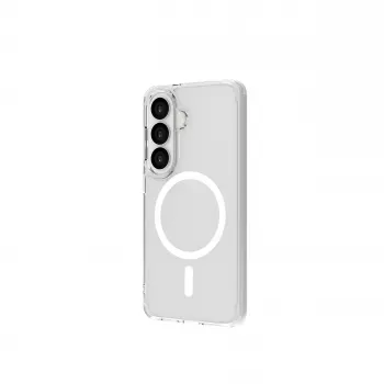 JUST MUST JM Crystal z MagSafe do Galaxy S26 Clear