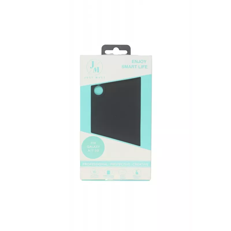 JUST MUST JM REGULAR DEFENSE SILICONE do Galaxy A17 Czarny