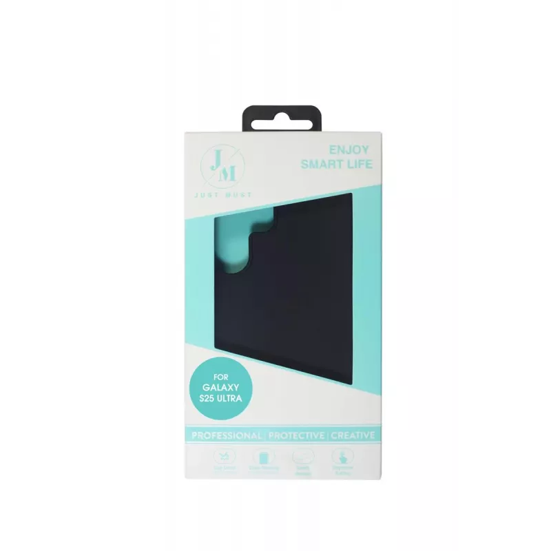 JUST MUST JM REGULAR DEFENSE SILICONE do Galaxy S25 Ultra Czarny