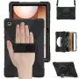 JUST MUST JM Rugged Case Grip do Samsung Galaxy Tab A11+ z paskiem Czarny
