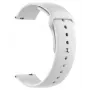 Just Must JM S1 Silikonowy Pasek do Zegarka 22 mm Biały do Samsung Galaxy Watch 4/5/6 i inne