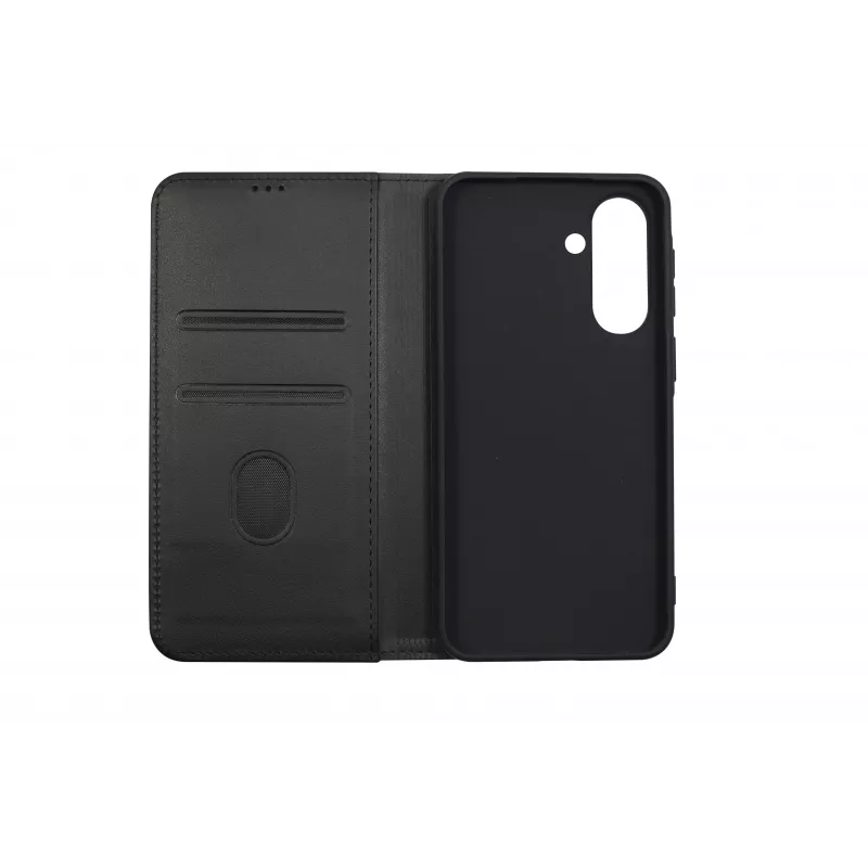 JUST MUST JM STAND FLIP CASE do Galaxy A37, Czarny