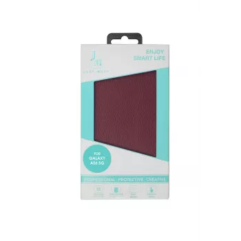 JUST MUST JM STAND FLIP CASE do Galaxy A56, Burgund