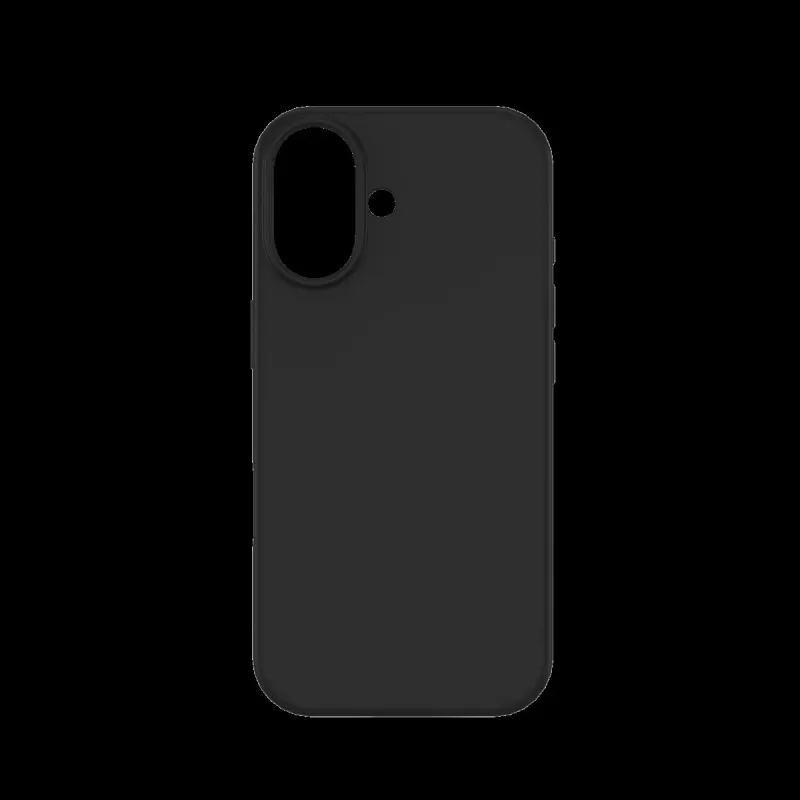 JUST MUST REGULAR DEFENSE SILICONE z MAGSAFE do iPhone 17 Czarny