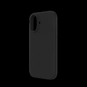 JUST MUST REGULAR DEFENSE SILICONE z MAGSAFE do iPhone 17 Czarny