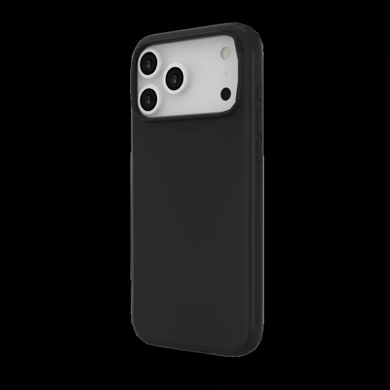 JUST MUST REGULAR DEFENSE SILICONE z MAGSAFE do iPhone 17 Pro Max Czarny