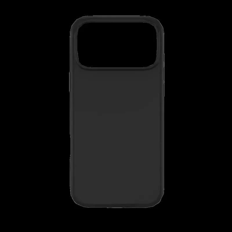 JUST MUST REGULAR DEFENSE SILICONE z MAGSAFE do iPhone 17 Pro Max Czarny