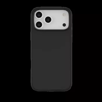 JUST MUST REGULAR DEFENSE SILICONE z MAGSAFE do iPhone 17 Pro Max Czarny