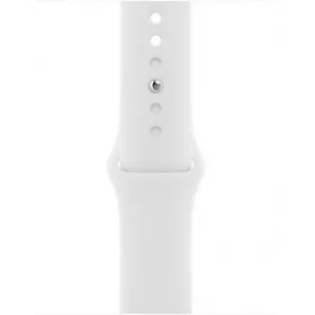Just Must Universal JM LIQUID SILICONE Case do Apple Watch Pasek 38/40/41 mm Biały