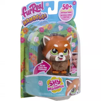 JUST PLAY furReal Handfuls - Interaktywna pluszowa zabawka Panda Rudawa