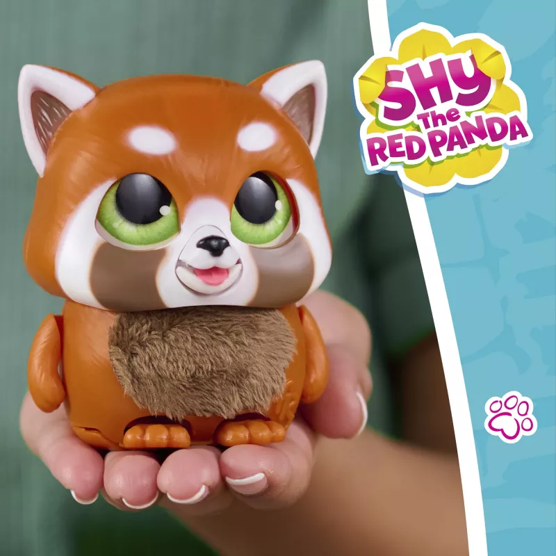 JUST PLAY furReal Handfuls - Interaktywna pluszowa zabawka Panda Rudawa