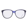 JUSTCAVALLI JC673S-5583C Damskie okulary przeciwsłoneczne motylkowe kocie oko Havana Brown Gradient 55mm