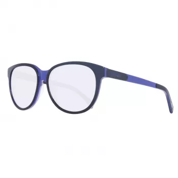 JUSTCAVALLI JC673S-5583C Damskie okulary przeciwsłoneczne motylkowe kocie oko Havana Brown Gradient 55mm