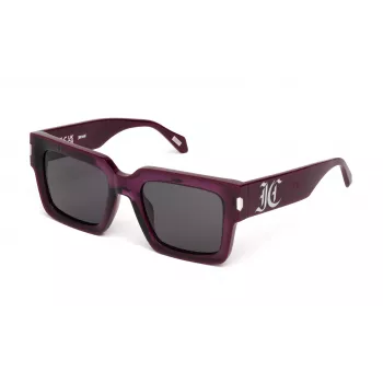 Okulary przeciwsłoneczne JUSTCAVALLI damskie SJC108V530887 Brązowy Havana Motyl 53mm