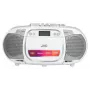 JVC RC-E451W Przenośny odtwarzacz CD z radiem FM/AM, AUX-In, Bass Boost, Biały