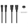 Kabelmeister kabel zasilający C14 na gniazdo Schuko, 0,15 m, czarny